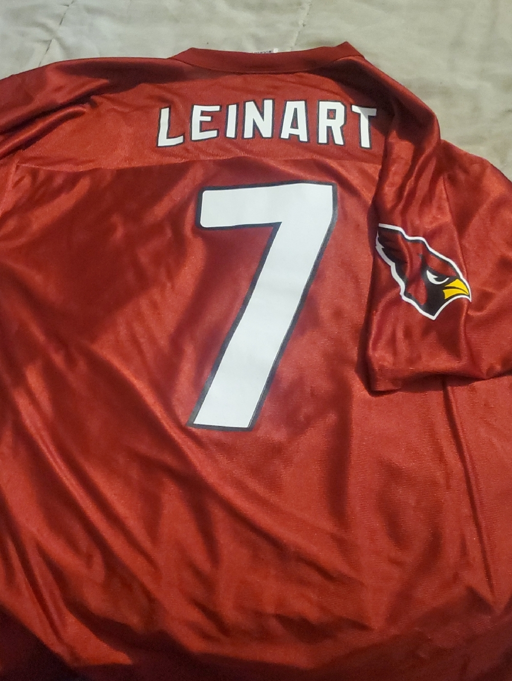 NFL Arizona Cardinals Authentic Matt Leinart Jersey...🏈